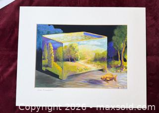 MaxSold Auction: Inside Out Goldfish Print Joanne Kiskaddon - San Jose (California, USA) SELLER MANAGED Downsizing Online Auction -  Clarita Avenue