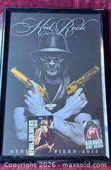 MaxSold Auction: Kid Rock 2015 Tour Poster Framed - San Jose (California, USA) SELLER MANAGED Downsizing Online Auction -  Clarita Avenue