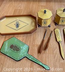 MaxSold Auction: Lucite Empire Womens Dresser Vanity Set - San Jose (California, USA) SELLER MANAGED Downsizing Online Auction -  Clarita Avenue