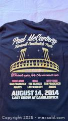 MaxSold Auction: Paul McCartney Out There Tour T Shirt 2014 - San Jose (California, USA) SELLER MANAGED Downsizing Online Auction -  Clarita Avenue