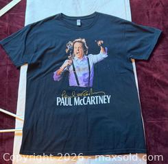 MaxSold Auction: Paul McCartney Up & Coming Tour T Short 2010 - San Jose (California, USA) SELLER MANAGED Downsizing Online Auction -  Clarita Avenue