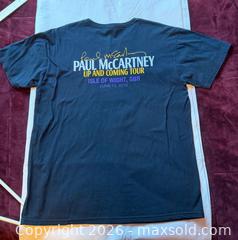 MaxSold Auction: Paul McCartney Up & Coming Tour T Short 2010 - San Jose (California, USA) SELLER MANAGED Downsizing Online Auction -  Clarita Avenue