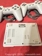 MaxSold Auction: Authentic Sony PlayStation Classic Mini 2018 Edition Video Game Console PS1 TESTED WORKS  - Glendale (Arizona, USA) SELLER MANAGED Reseller Online Auction - Bell Road (CONDO)