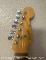 MaxSold Auction: Fender Squier Stratocaster Made In Japan Mid-Late 80's Serial # E539056 - Glendale (Arizona, USA) SELLER MANAGED Reseller Online Auction - Bell Road (CONDO)