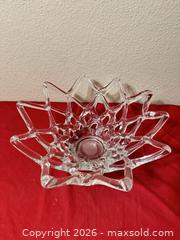 MaxSold Auction: Large Murano bowl Barovier & Toso transpLattice Decorative Centerpiece / Fruit Bowl - Glendale (Arizona, USA) SELLER MANAGED Reseller Online Auction - Bell Road (CONDO)