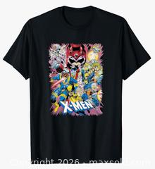 MaxSold Auction: New Marvel Men's X-Men Team Ups Classic Characters Men's T-Shirt 3XL NEW  - Glendale (Arizona, USA) SELLER MANAGED Reseller Online Auction - Bell Road (CONDO)