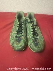 MaxSold Auction: Nike Air Max Triax 96 Safari Camo Green Running Shoes CT5543-300 Size 10 - Glendale (Arizona, USA) SELLER MANAGED Reseller Online Auction - Bell Road (CONDO)