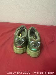 MaxSold Auction: Nike Air Max Triax 96 Safari Camo Green Running Shoes CT5543-300 Size 10 - Glendale (Arizona, USA) SELLER MANAGED Reseller Online Auction - Bell Road (CONDO)