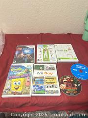 MaxSold Auction: Nintendo WII GAME LOT  - Glendale (Arizona, USA) SELLER MANAGED Reseller Online Auction - Bell Road (CONDO)