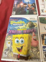 MaxSold Auction: Nintendo WII GAME LOT  - Glendale (Arizona, USA) SELLER MANAGED Reseller Online Auction - Bell Road (CONDO)