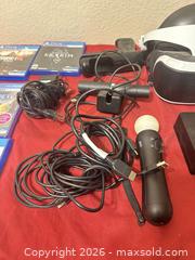 MaxSold Auction: PlayStation VR System With 4 Games Tested Works  - Glendale (Arizona, USA) SELLER MANAGED Reseller Online Auction - Bell Road (CONDO)
