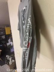 MaxSold Auction: Tupac Poetic Justice Men's Shirt Long Sleeve Crew Neck Pullover Grey 3XL - Glendale (Arizona, USA) SELLER MANAGED Reseller Online Auction - Bell Road (CONDO)