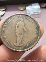 MaxSold Auction: 1837 Quebec Canada 1 Penny Token - Toronto (Ontario, Canada) SELLER MANAGED Downsizing Online Auction - Applefield Drive