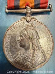 MaxSold Auction: 1899-1901 Canadian Mounted Rifles Queen’s South Africa Medal 4 Clasps - Toronto (Ontario, Canada) SELLER MANAGED Downsizing Online Auction - Applefield Drive