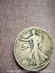 MaxSold Auction: 1944 D Walking Liberty Half Dollar 90% silver  - Toronto (Ontario, Canada) SELLER MANAGED Downsizing Online Auction - Applefield Drive