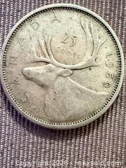 MaxSold Auction: 1959 Canada 25 Cents 80% Silver - Toronto (Ontario, Canada) SELLER MANAGED Downsizing Online Auction - Applefield Drive