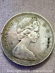 MaxSold Auction: 1966 CANADA SILVER DOLLAR - CANADIAN VOYAGER COIN  - Toronto (Ontario, Canada) SELLER MANAGED Downsizing Online Auction - Applefield Drive