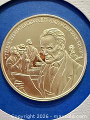 MaxSold Auction: 1 Troy Oz Emancipation Proclamation DC Vintage Proof Sterling Silver Round Medal - Toronto (Ontario, Canada) SELLER MANAGED Downsizing Online Auction - Applefield Drive