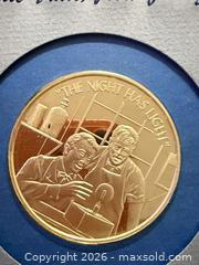 MaxSold Auction: 1 Troy Oz invention of the electric light bulb vintage Proof sterling silver coin  - Toronto (Ontario, Canada) SELLER MANAGED Downsizing Online Auction - Applefield Drive