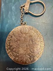 MaxSold Auction: Antique Thaler Maria Theresa 1780 Restrike Sterling Silver Coin With Silver Key Chain - Toronto (Ontario, Canada) SELLER MANAGED Downsizing Online Auction - Applefield Drive