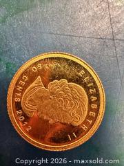 MaxSold Auction: Canada 2012 Bluenose Tall Ship Schooner 50 Cents 1/25 Oz Pure Gold Prf FULL OGP - Toronto (Ontario, Canada) SELLER MANAGED Downsizing Online Auction - Applefield Drive