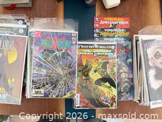 MaxSold Auction: Lot of 110 mostly Dc Batman comics lot  - Toronto (Ontario, Canada) SELLER MANAGED Downsizing Online Auction - Applefield Drive