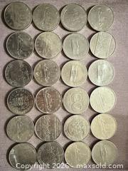 MaxSold Auction: Lot of 24 Vtg Canada 1 dollar  - Toronto (Ontario, Canada) SELLER MANAGED Downsizing Online Auction - Applefield Drive