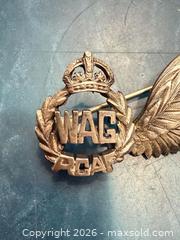 MaxSold Auction: Rare Royal Canadian Air Force Sterling silver brooch  - Toronto (Ontario, Canada) SELLER MANAGED Downsizing Online Auction - Applefield Drive