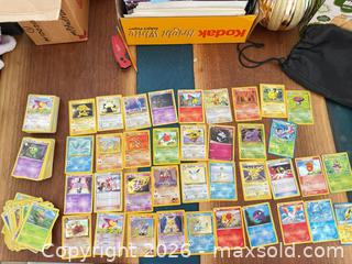 MaxSold Auction: Vintage Pokemon cards lot  - Toronto (Ontario, Canada) SELLER MANAGED Downsizing Online Auction - Applefield Drive