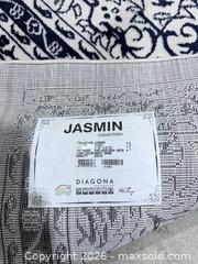 MaxSold Auction: 8'x10' Navy Blue Persian inspired Area Rug - Los Angeles (California, USA) SELLER MANAGED Downsizing Online Auction - North Wilmington Boulevard