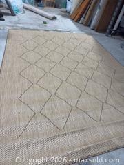 MaxSold Auction: Cabana 6'x9' Geometric Diamond Area Rug - Los Angeles (California, USA) SELLER MANAGED Downsizing Online Auction - North Wilmington Boulevard