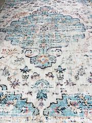 MaxSold Auction: Large 9' x 12' Distressed Vintage inspired Area Rug - Los Angeles (California, USA) SELLER MANAGED Downsizing Online Auction - North Wilmington Boulevard