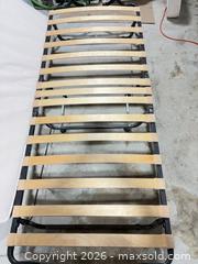 MaxSold Auction: Twin Folding Rollaway Bed Frame with Mattress - Los Angeles (California, USA) SELLER MANAGED Downsizing Online Auction - North Wilmington Boulevard