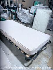 MaxSold Auction: Twin Folding Rollaway Bed Frame with Mattress - Los Angeles (California, USA) SELLER MANAGED Downsizing Online Auction - North Wilmington Boulevard