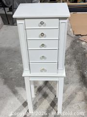 MaxSold Auction: White Jewelry Cabinet for kids - Los Angeles (California, USA) SELLER MANAGED Downsizing Online Auction - North Wilmington Boulevard