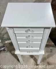 MaxSold Auction: White Jewelry Cabinet for kids - Los Angeles (California, USA) SELLER MANAGED Downsizing Online Auction - North Wilmington Boulevard