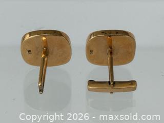 MaxSold Auction: 18K Gold + Lapis Cufflinks  - Toronto (Ontario, Canada) PARTNER MANAGED Estate Sale Online Auction - Dunvegan Road