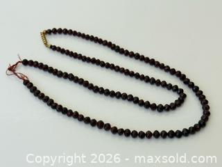 MaxSold Auction: Antique Garnet Necklace + 10K Gold Clasp  - Toronto (Ontario, Canada) PARTNER MANAGED Estate Sale Online Auction - Dunvegan Road