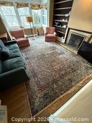 MaxSold Auction: Antique Large Hand Knotted Kerman Persian Wool Rug 9x16 - Toronto (Ontario, Canada) PARTNER MANAGED Estate Sale Online Auction - Dunvegan Road