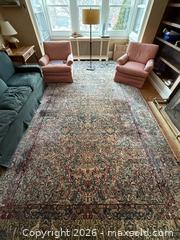 MaxSold Auction: Antique Large Hand Knotted Kerman Persian Wool Rug 9x16 - Toronto (Ontario, Canada) PARTNER MANAGED Estate Sale Online Auction - Dunvegan Road