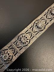 MaxSold Auction: Art Deco 18k White Gold + 1.5 Carat Diamond Bracelet  - Toronto (Ontario, Canada) PARTNER MANAGED Estate Sale Online Auction - Dunvegan Road