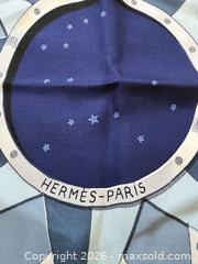 MaxSold Auction: Hermès "Sextants" Nautical Silk Twill Scarf - Toronto (Ontario, Canada) PARTNER MANAGED Estate Sale Online Auction - Dunvegan Road