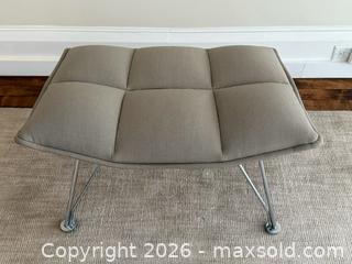 MaxSold Auction: Modern Jehs+Laub for Knoll Upholstered Ottoman  - Toronto (Ontario, Canada) PARTNER MANAGED Estate Sale Online Auction - Dunvegan Road