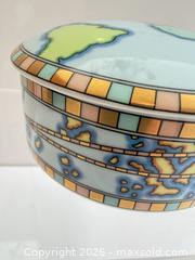 MaxSold Auction: Tiffany & Co World Map Ceramic Trinket Box  - Toronto (Ontario, Canada) PARTNER MANAGED Estate Sale Online Auction - Dunvegan Road