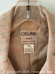 MaxSold Auction: Vintage CELINE Paris Women’s Vintage 2-Piece Suit Tweed Blazer & Pleated Skirt - Toronto (Ontario, Canada) PARTNER MANAGED Estate Sale Online Auction - Dunvegan Road