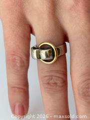 MaxSold Auction: Vintage Hermès Sterling + Gold Ring  - Toronto (Ontario, Canada) PARTNER MANAGED Estate Sale Online Auction - Dunvegan Road