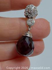 MaxSold Auction: 18k Gold Diamond Stud Earrings with Removable Garnet Drops Appraisal  - Toronto (Ontario, Canada) PARTNER MANAGED Estate Sale Online Auction - Glen Road