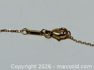 MaxSold Auction: 18K Gold Necklace with Heart Pendant  - Toronto (Ontario, Canada) PARTNER MANAGED Estate Sale Online Auction - Glen Road