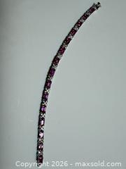 MaxSold Auction: 18k Gold Pink Sapphire + Diamond Bracelet + Appraisal - Toronto (Ontario, Canada) PARTNER MANAGED Estate Sale Online Auction - Glen Road