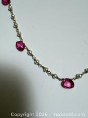 MaxSold Auction: 18k Gold Pink Tourmaline + Pearl Necklace + Appraisal  - Toronto (Ontario, Canada) PARTNER MANAGED Estate Sale Online Auction - Glen Road